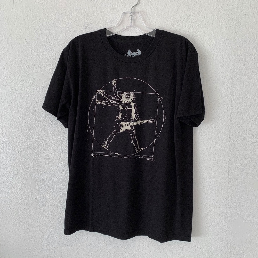 Headline Shirts 'The Vitruvian Man' rocker print